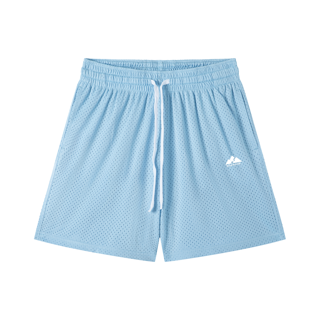 Mesh Drawstring Shorts