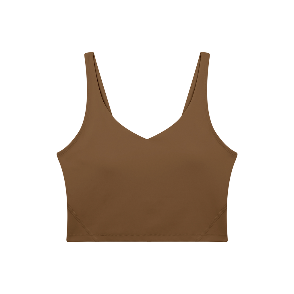 Women's V-Neck Yoga Sports Bra