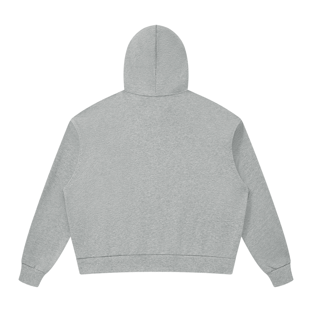Unisex Drop Shoulder Full Zip Hoodie