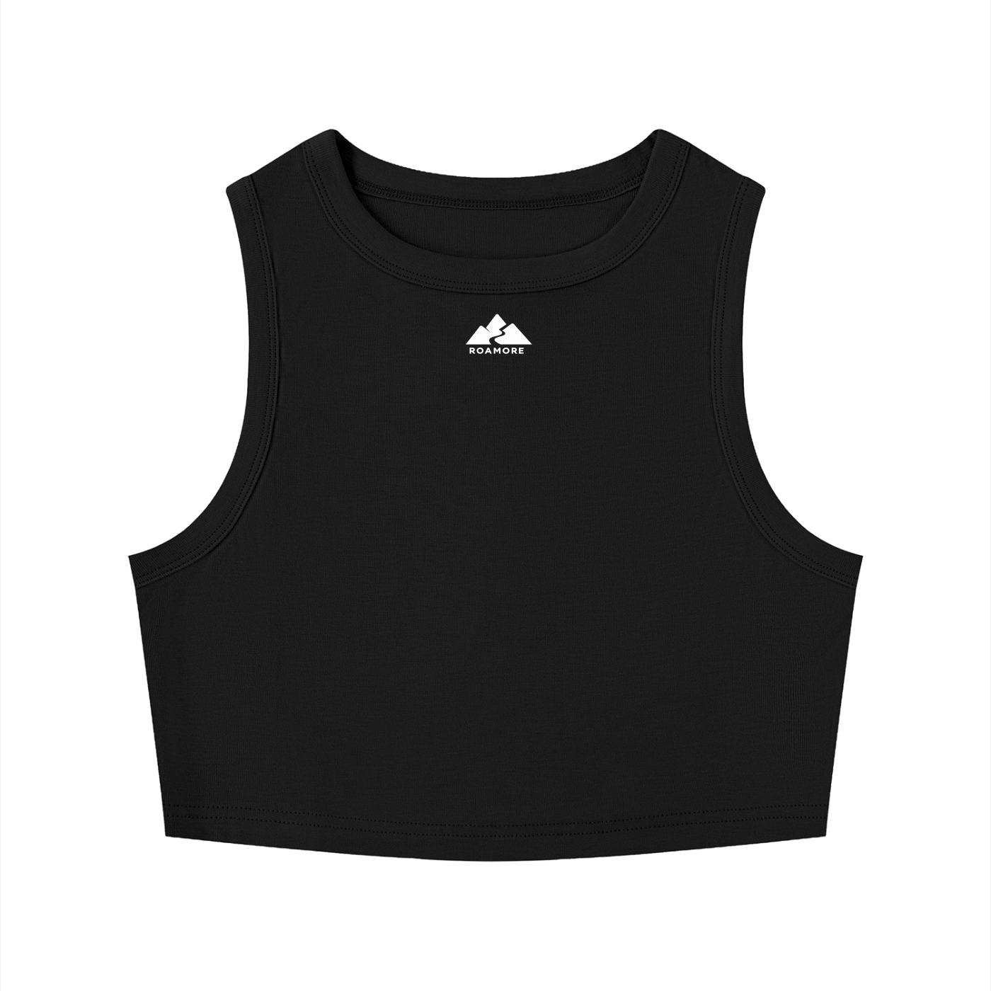 Women's Tight Crewneck Crop Tank Top