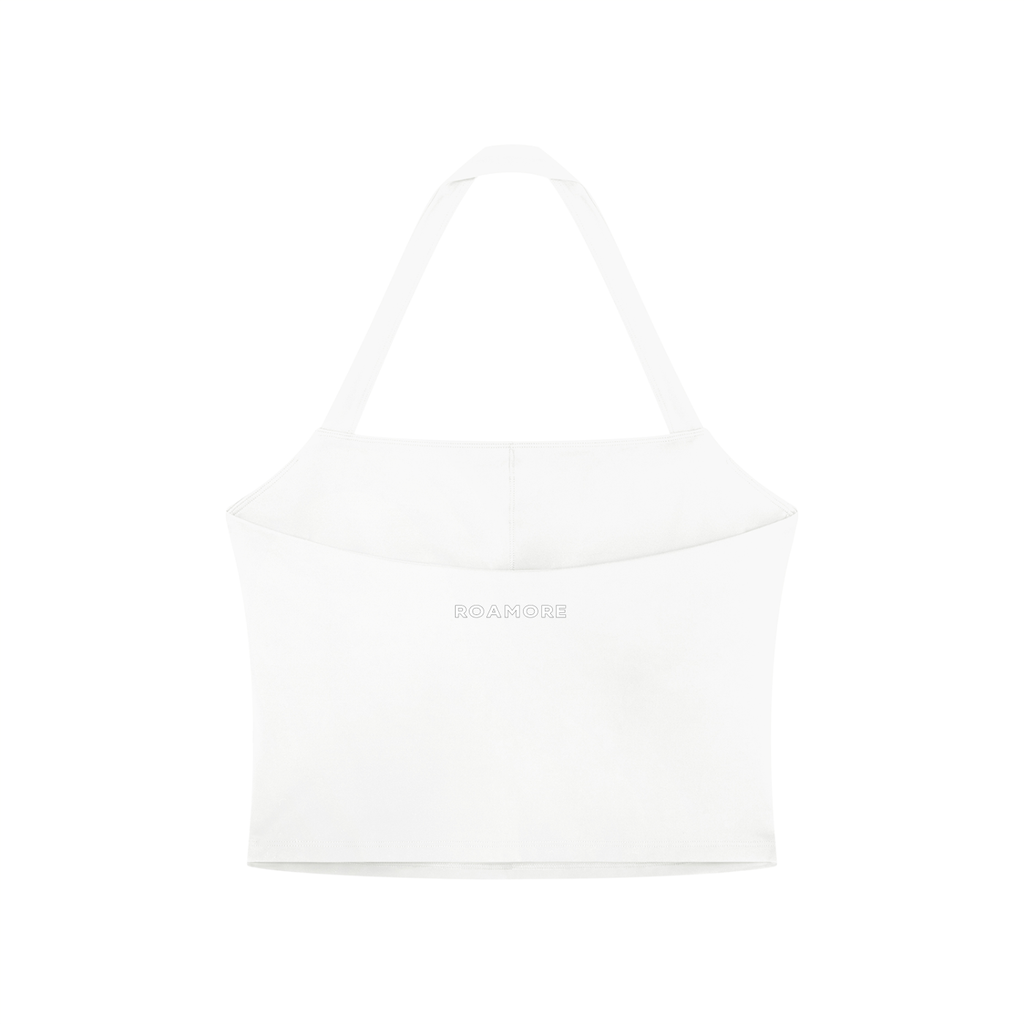 Women's Halter Crop Sports Bra
