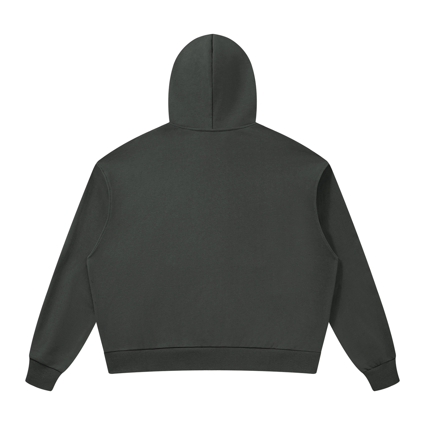 Unisex Drop Shoulder Full Zip Hoodie