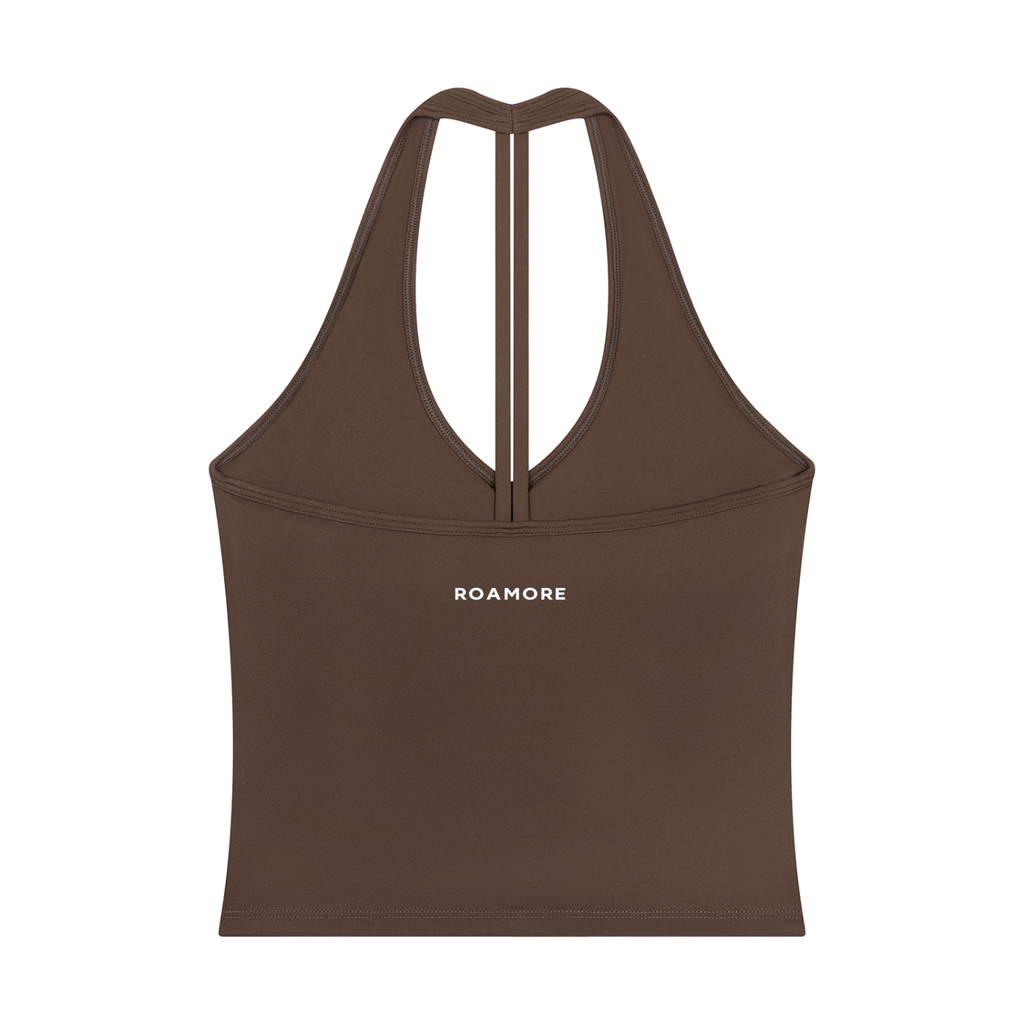 Women’s Halter V-Neck Yoga Tank Top