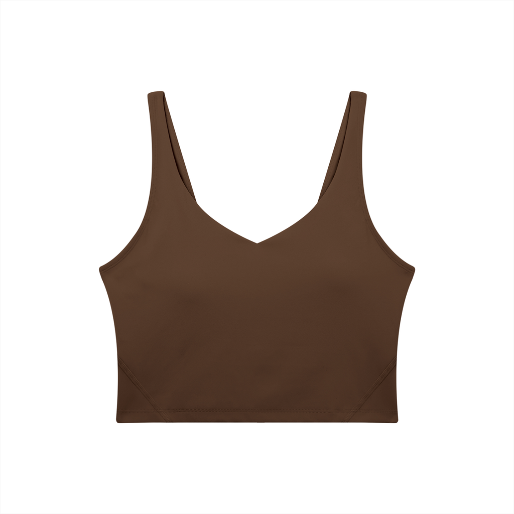 Women's V-Neck Yoga Sports Bra