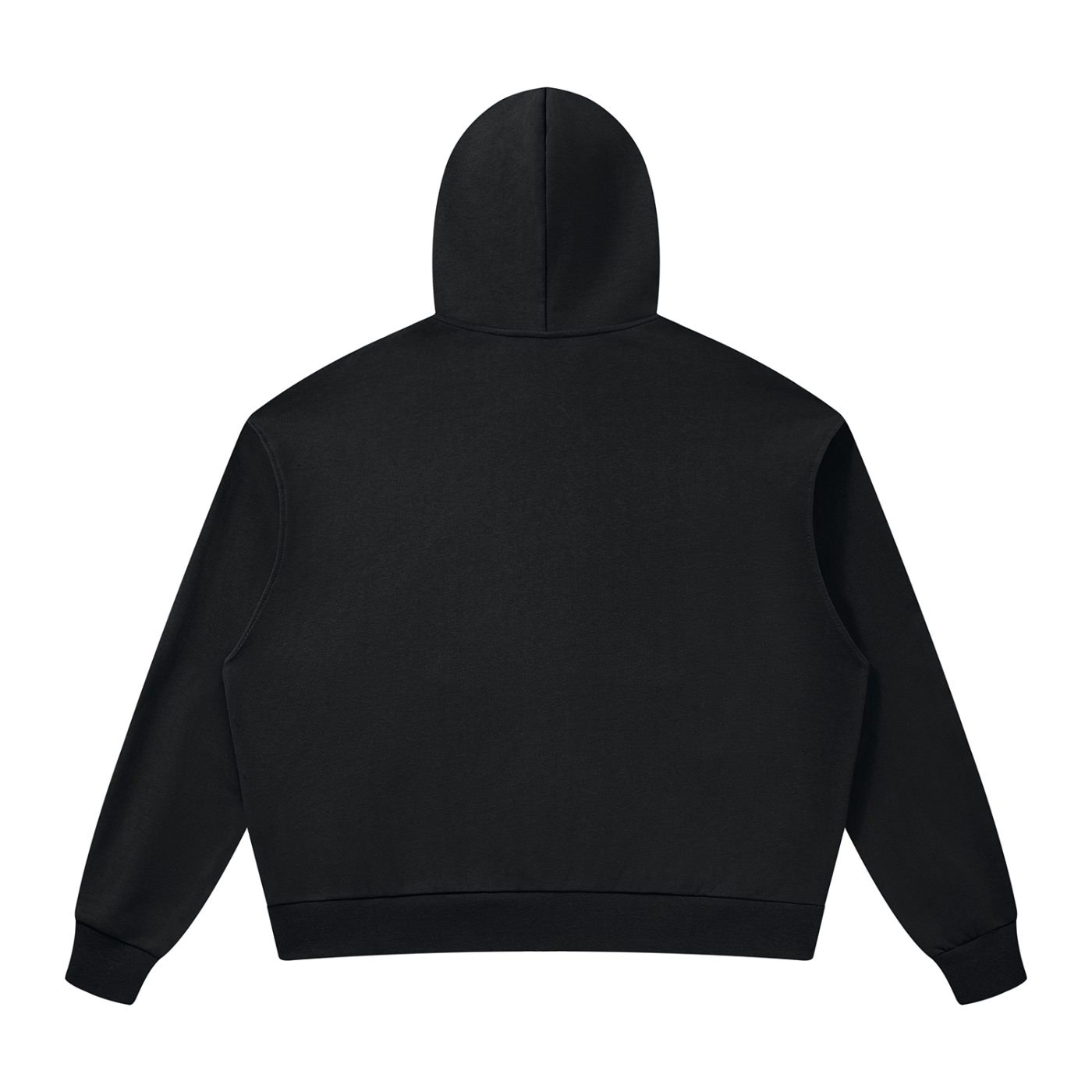 Unisex Drop Shoulder Full Zip Hoodie