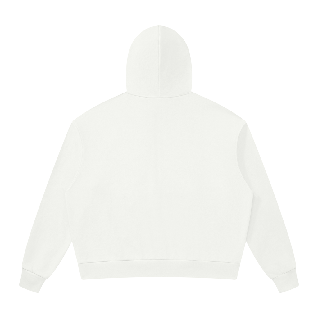 Unisex Drop Shoulder Full Zip Hoodie