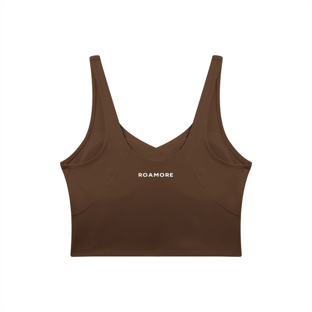 Women's V-Neck Yoga Sports Bra