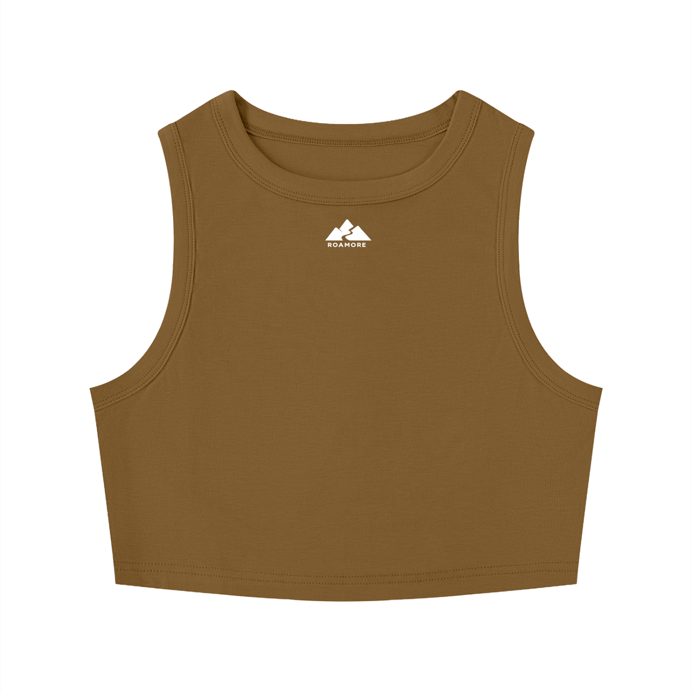 Women's Tight Crewneck Crop Tank Top