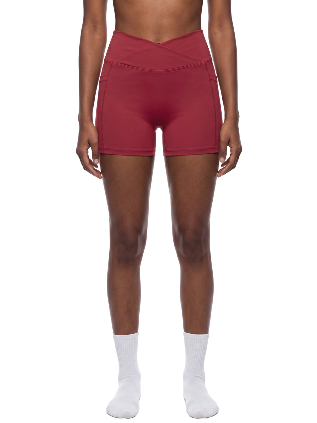 Women’s High Rise Pocket Yoga Shorts