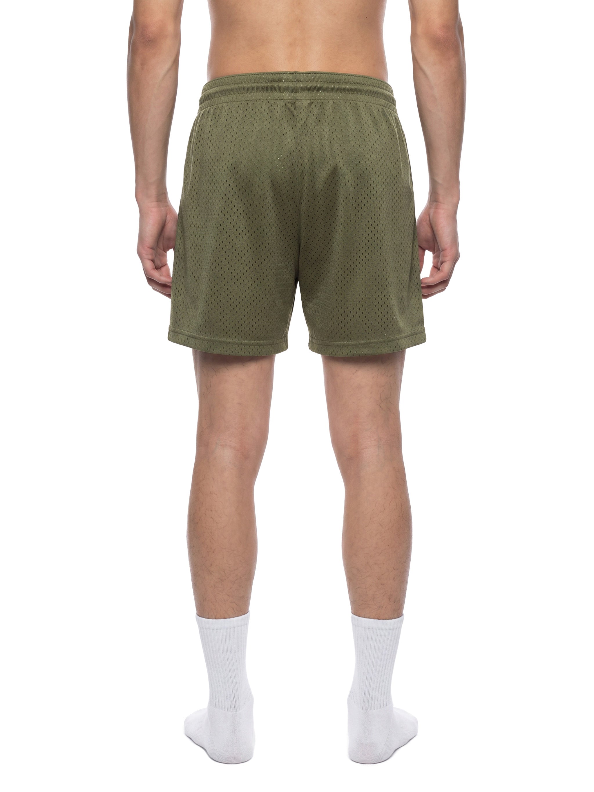 Mesh Drawstring Shorts