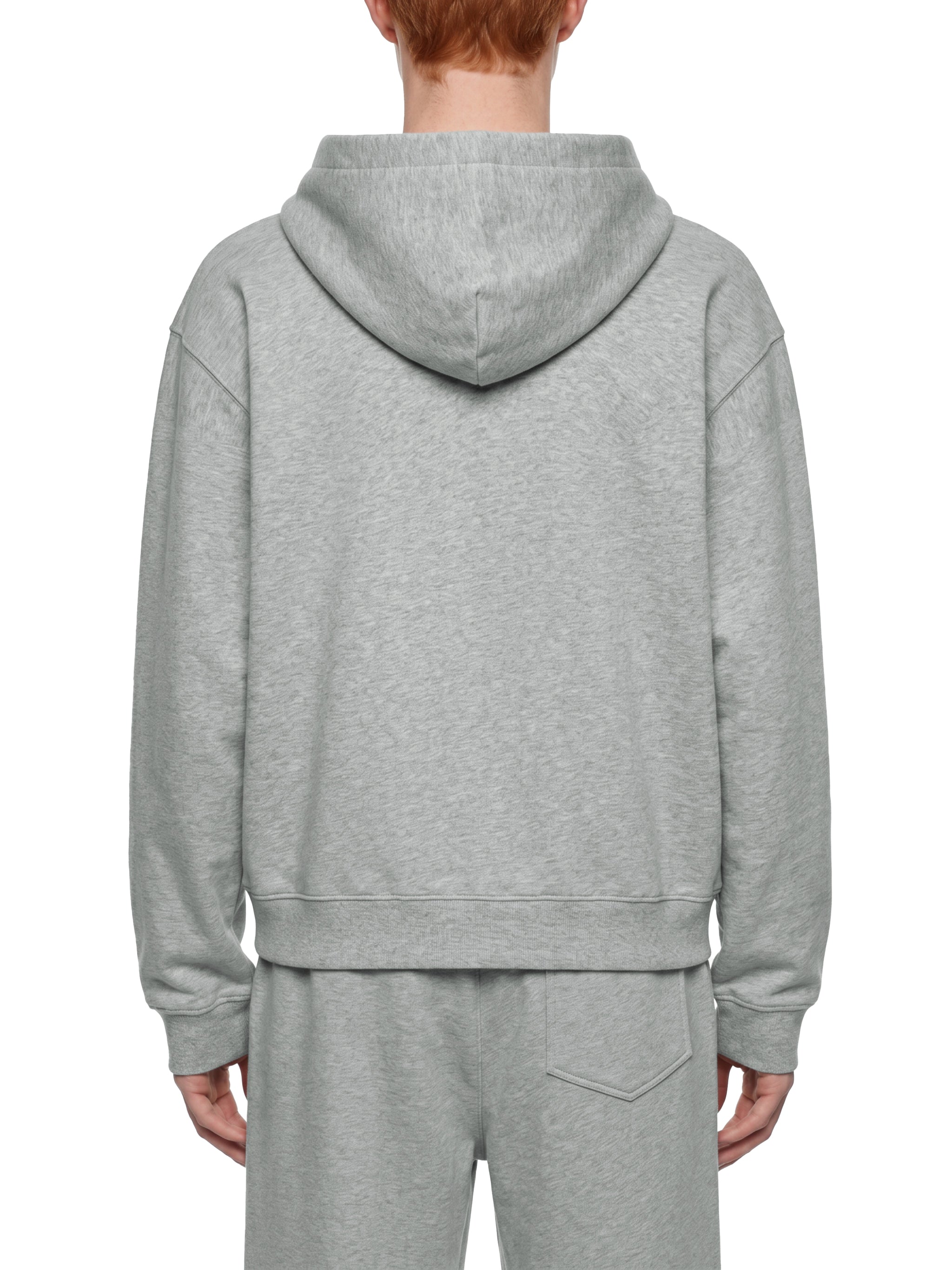 Unisex Drop Shoulder Full Zip Hoodie