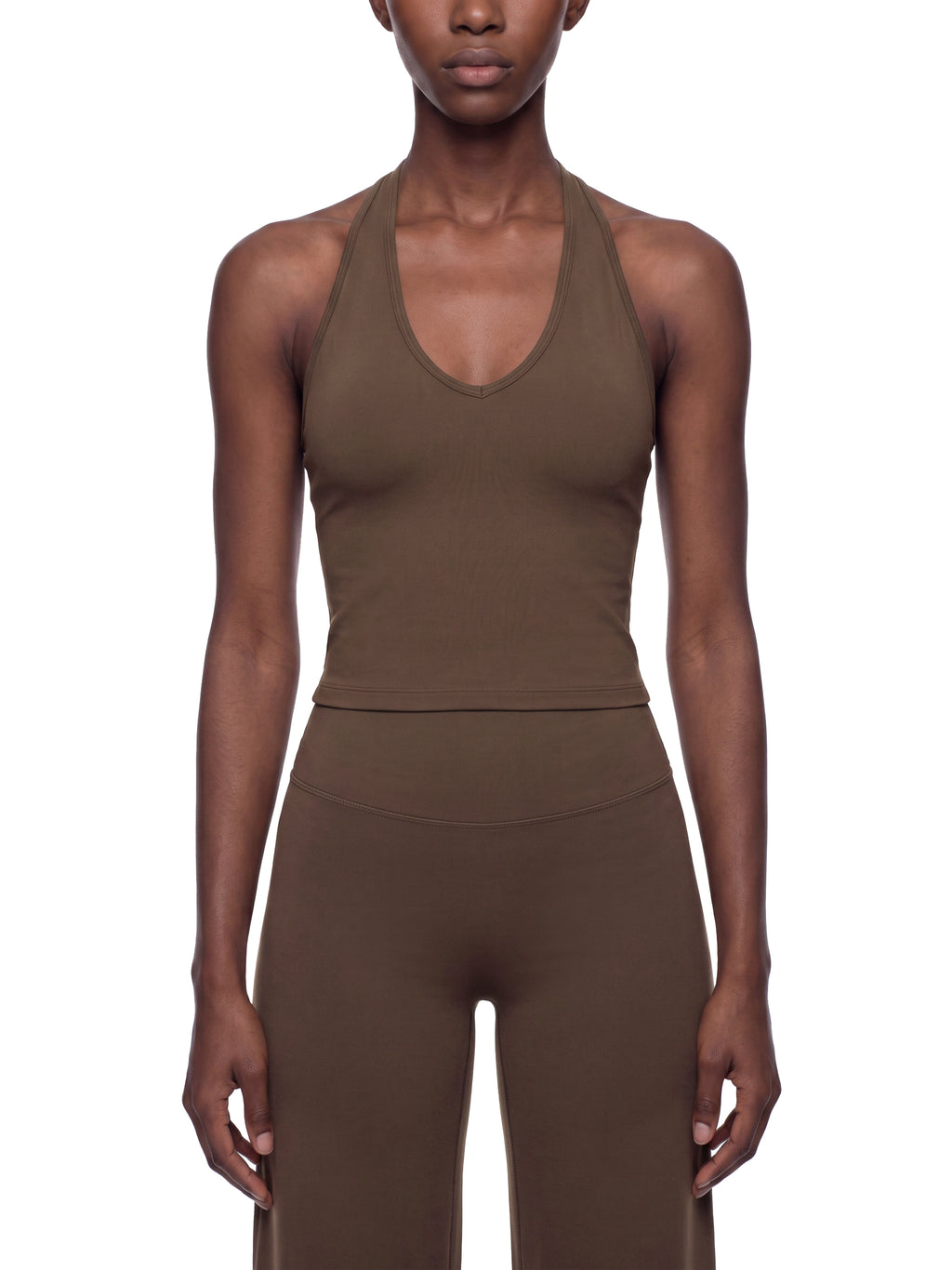 Women’s Halter V-Neck Yoga Tank Top